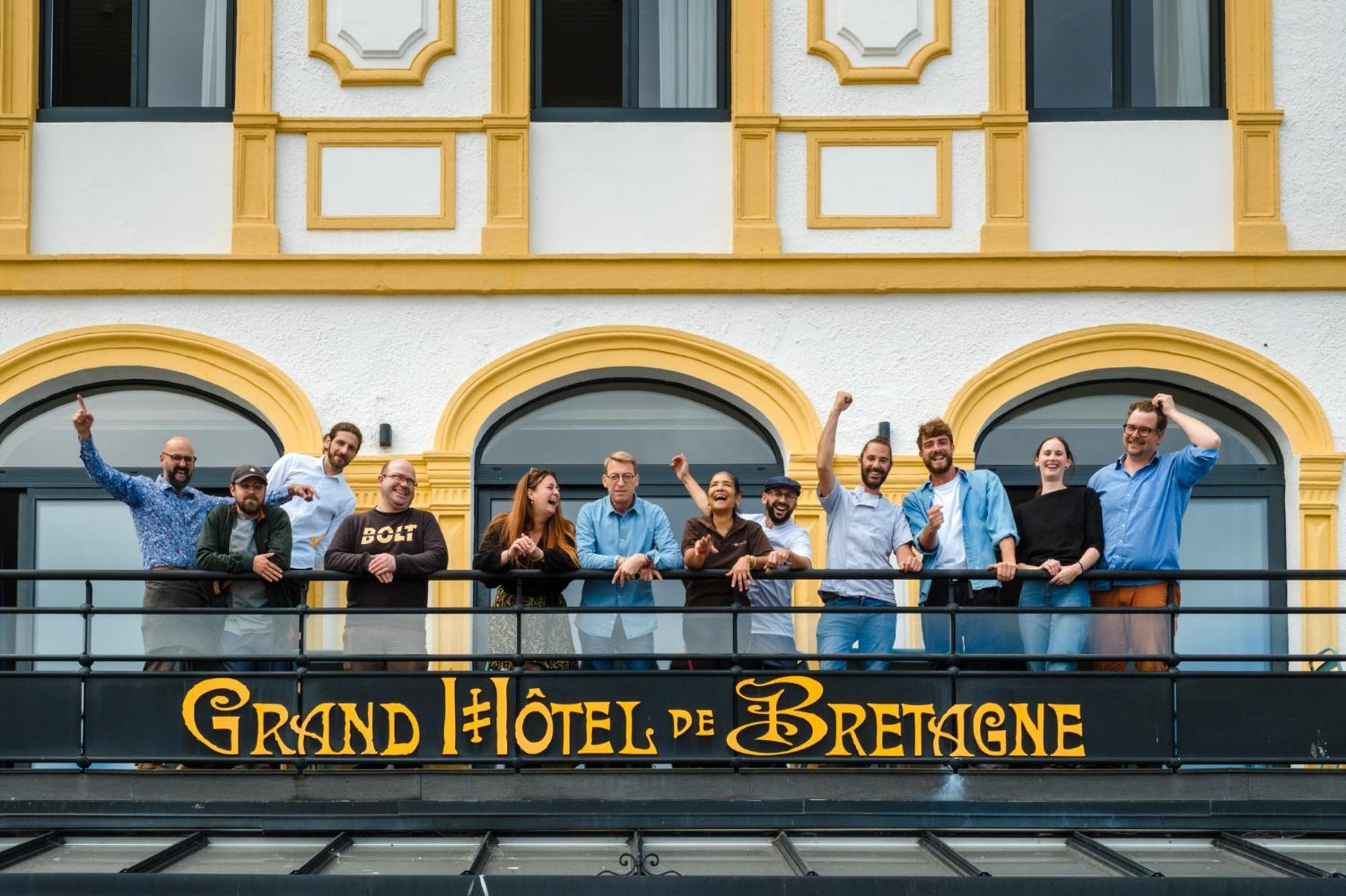 Grand Hotel De Bretagne Le Palais Exterior foto